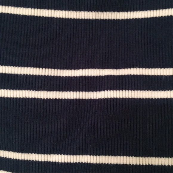 Navy & White Striped Dress - Picture 4 of 4